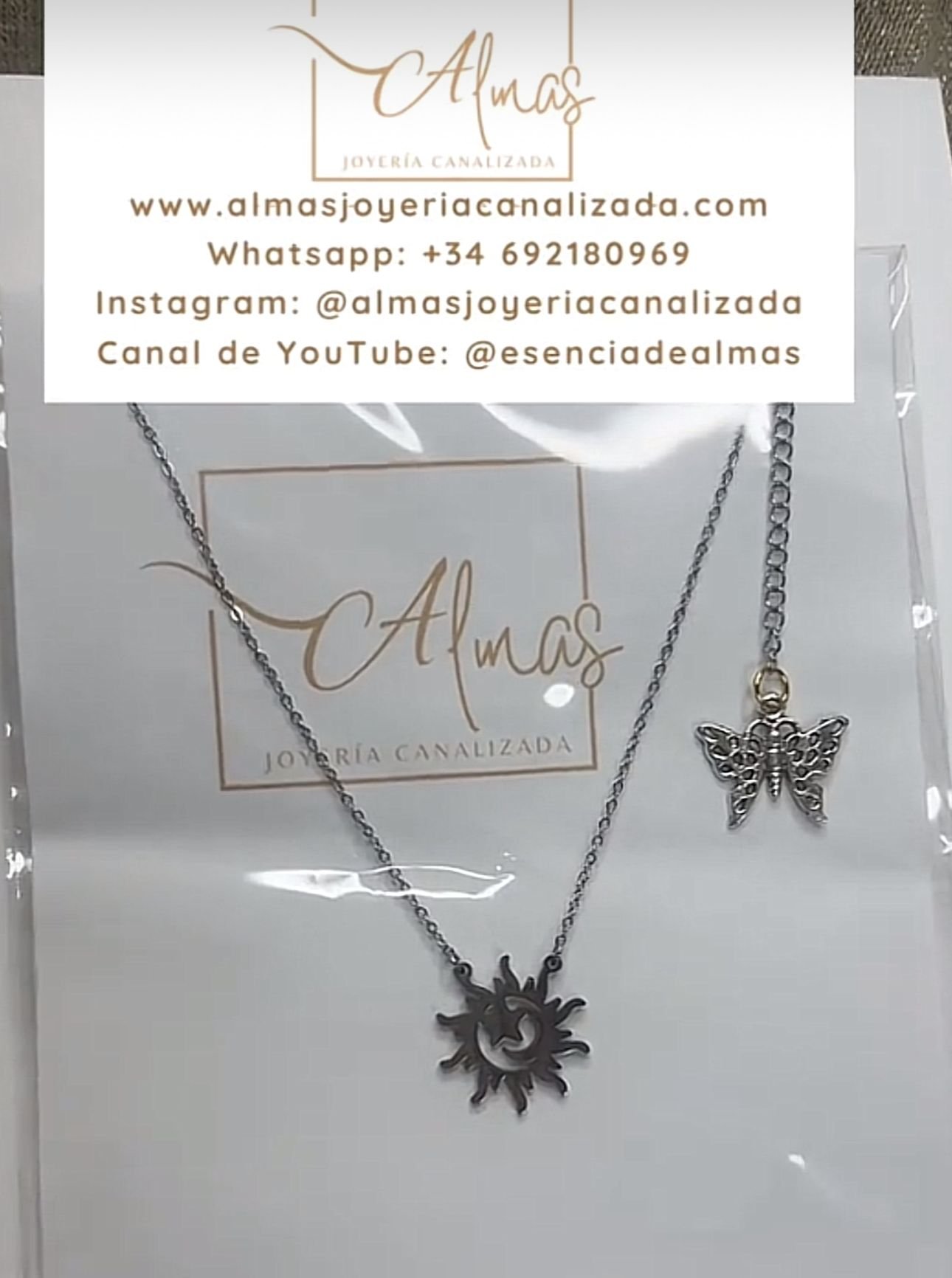 Collar Sol de Rapunzel de Almas - Imagen 4
